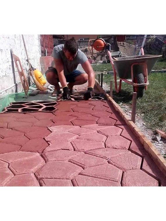 Grilă rustică 60×60 cu conicitate — imaginea 8