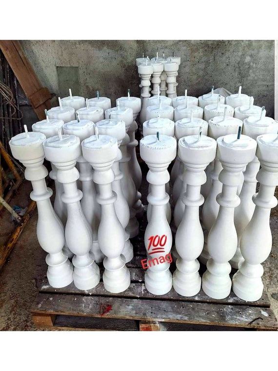 Stâlp balustradă h 80 · plastic — imaginea 3