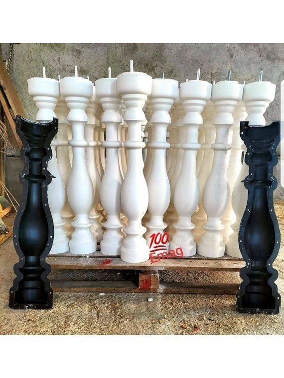 Stâlp balustradă h 80 · plastic — imaginea 4