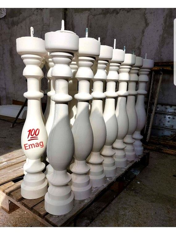 Stâlp balustradă h 80 · plastic — imaginea 5